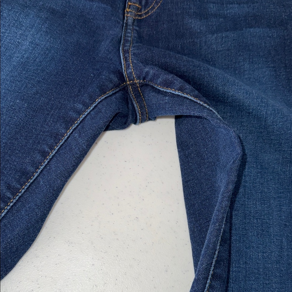 New York & Company Dark Blue Skinny Jeans - Picture 7 of 9
